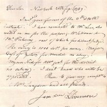 Samuel Livermore to John Langdon